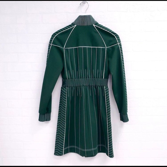 SOLD NWT Valentino Green Zipper Dress 2 - Picture 6 of 16